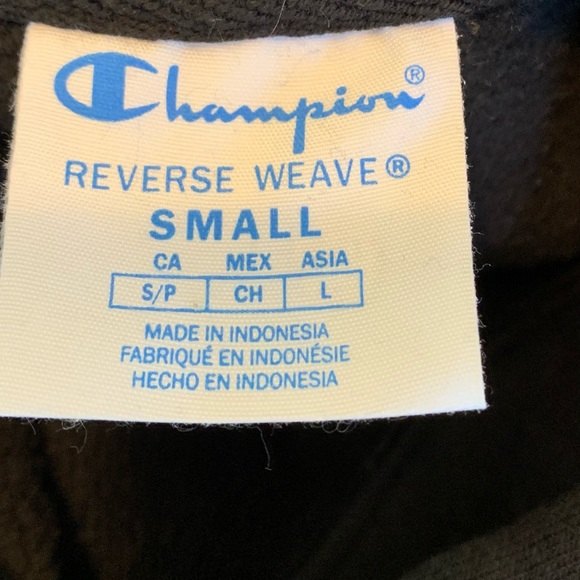 Champion Reverse Weave Logo Hoodie - Picture 8 of 9